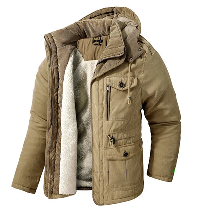 Veste Parka Doublée Chaude et Légère