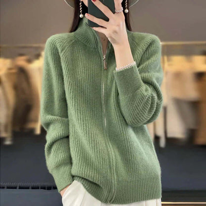 Cardigan Femme Classique à Manches Longues - BerlinGlamour