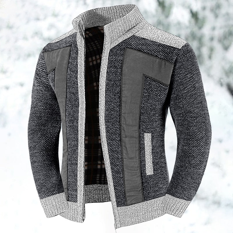 Gilet Homme Hiver Doublure Polaire Chaud et Confortable