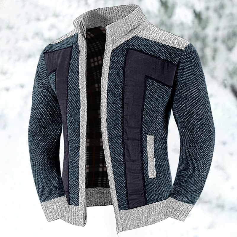 Gilet Homme Hiver Doublure Polaire Chaud et Confortable