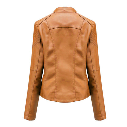 Veste en cuir femme élégante et tendance