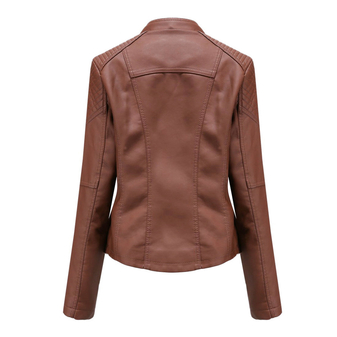 Veste en cuir femme élégante et tendance