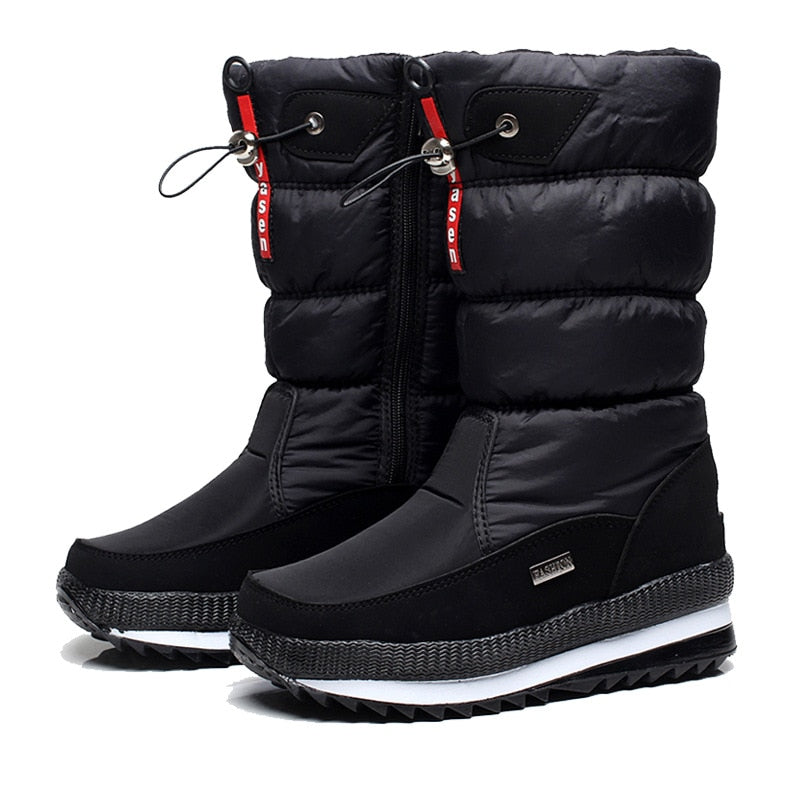 Bottes Hiver Femmes Chauffantes et Imperméables
