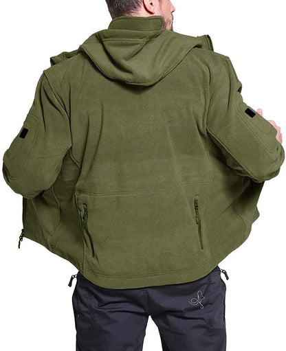 Veste Polaire Homme Imperméable et Chaude
