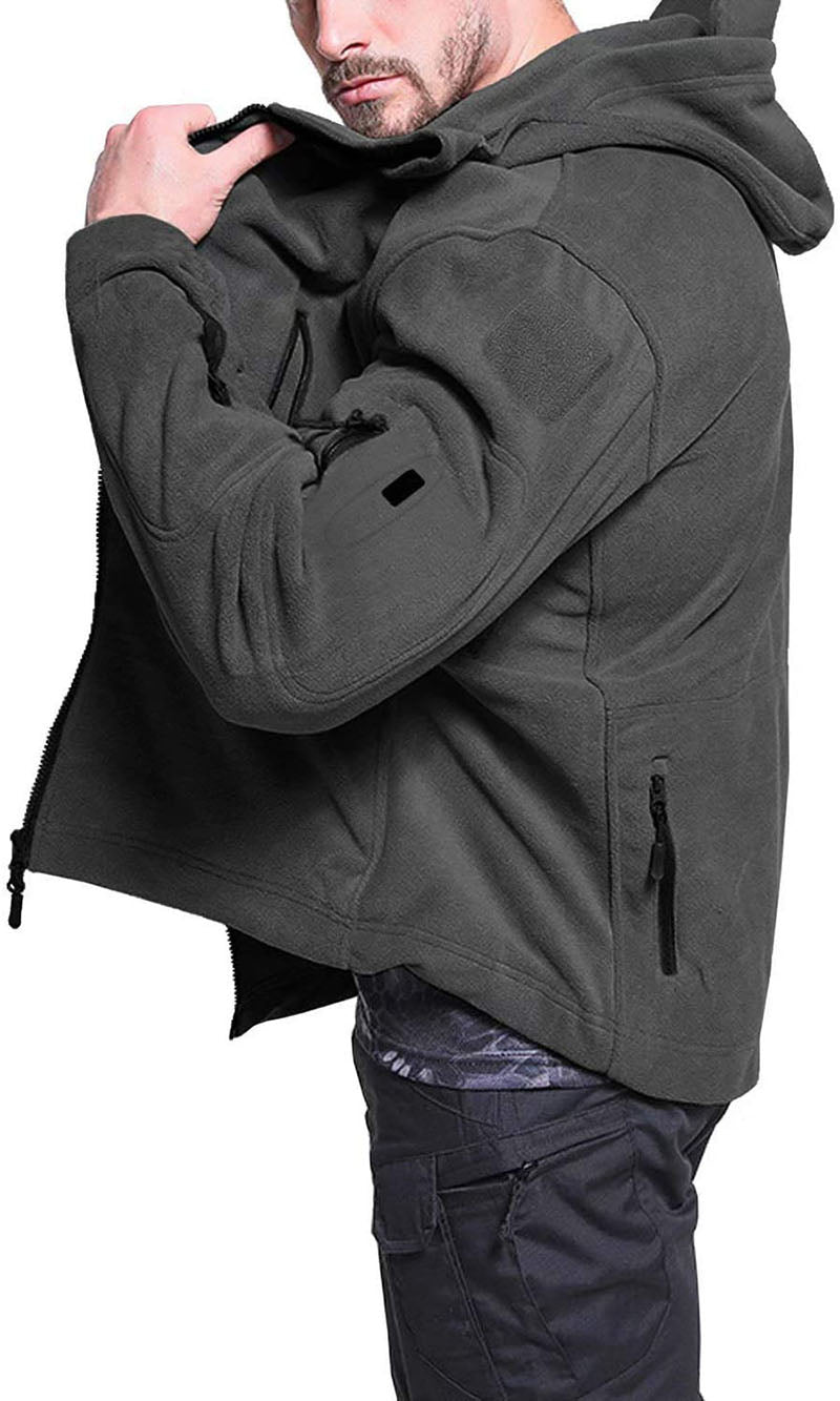 Veste Polaire Homme Imperméable et Chaude