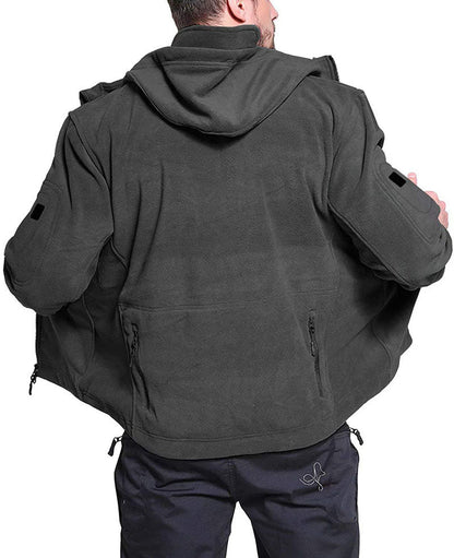 Veste Polaire Homme Imperméable et Chaude