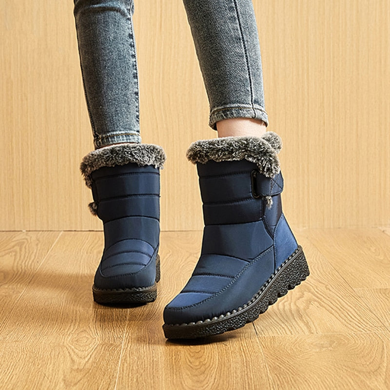 Bottes Hiver Femmes Chaudes et Confortables