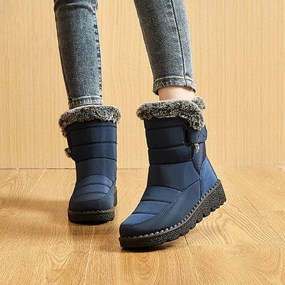 Bottes Hiver Femmes Chaudes et Confortables