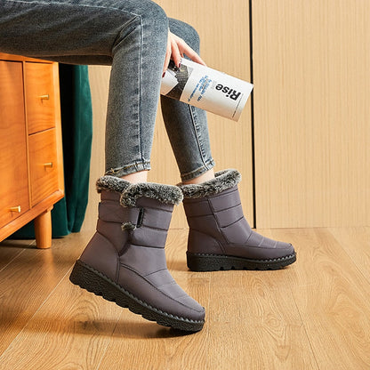 Bottes Hiver Femmes Chaudes et Confortables