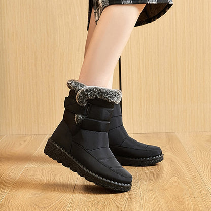 Bottes Hiver Femmes Chaudes et Confortables
