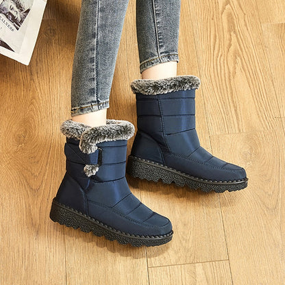 Bottes Hiver Femmes Chaudes et Confortables