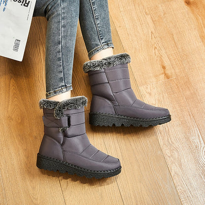 Bottes Hiver Femmes Chaudes et Confortables