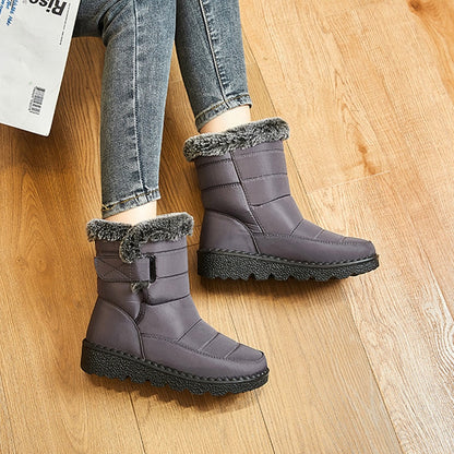 Bottes Hiver Femmes Chaudes et Confortables