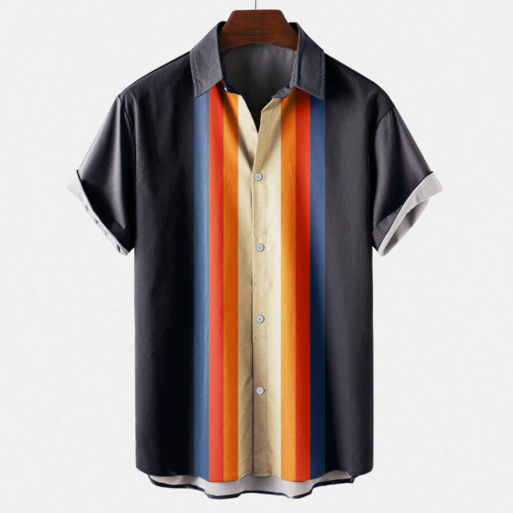 Chemise Homme Manches Courtes Décontractée