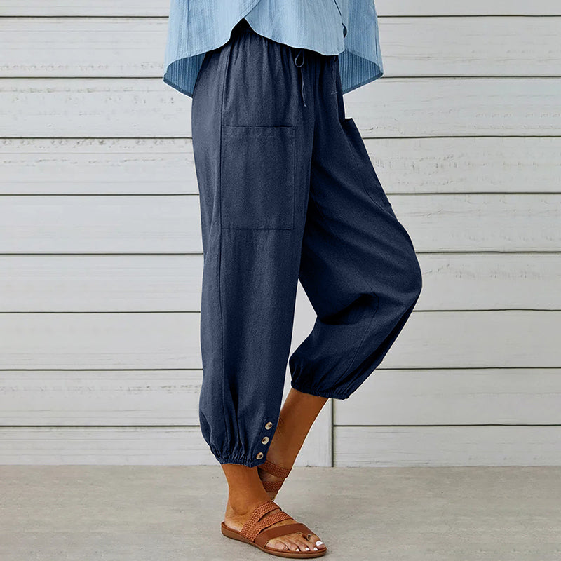 Pantalon Décontracté Femme Confortable