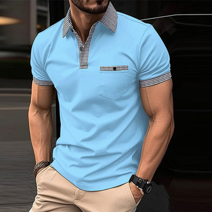 Polo Homme Karo Élégant et Confortable - BerlinGlamour