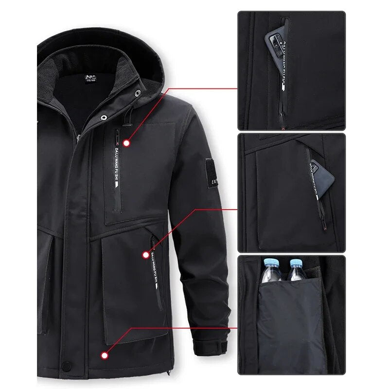 Ensemble Homme Outdoor Fleece Doux et Chaud