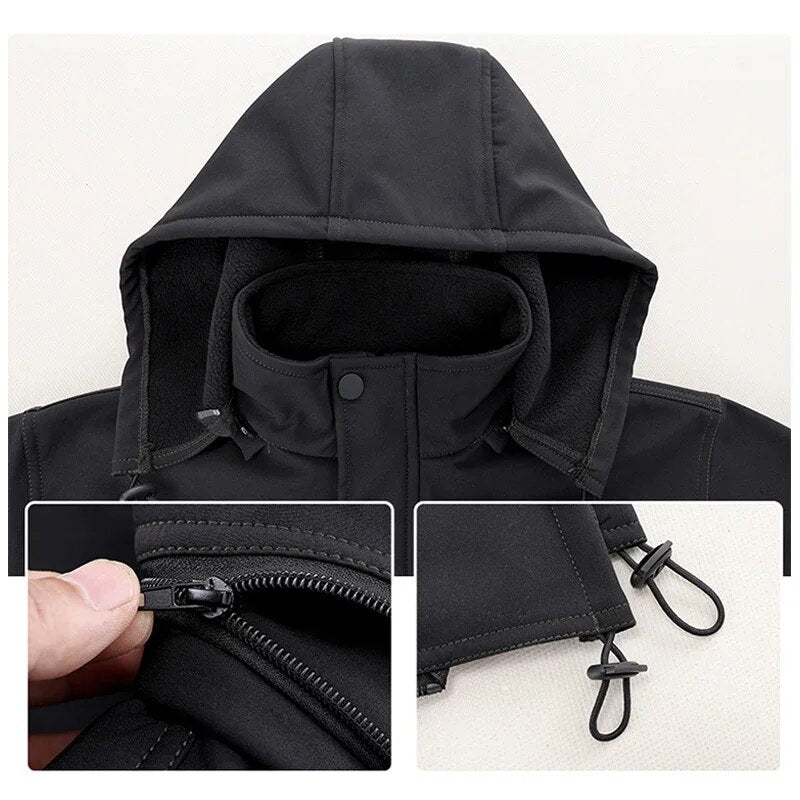 Ensemble Homme Outdoor Fleece Doux et Chaud