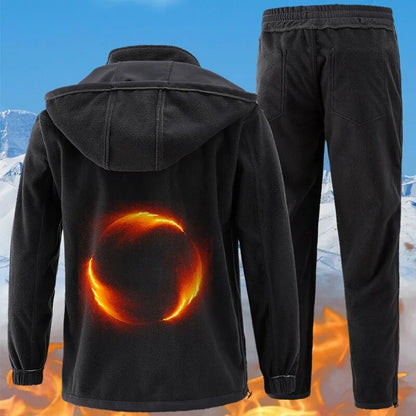 Ensemble Homme Outdoor Fleece Doux et Chaud