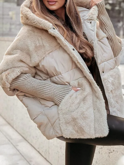 Veste Hiver Féminine Doublée Polaire - PanierRoyale