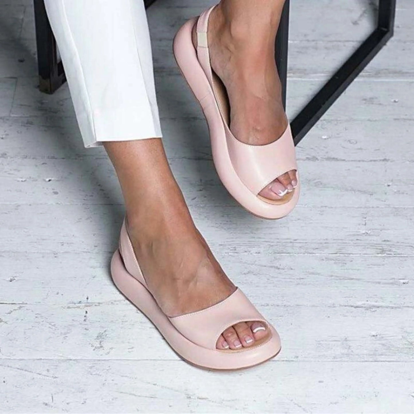Sandales Femmes Espadrilles Confort pour Plage