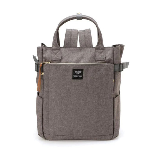 Sac à dos polyvalent en toile épaisse gris foncé - PanierRoyale