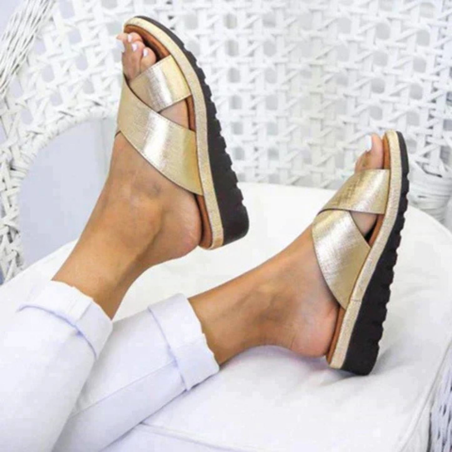 Sandales Femmes Confort et Semelle Amortie