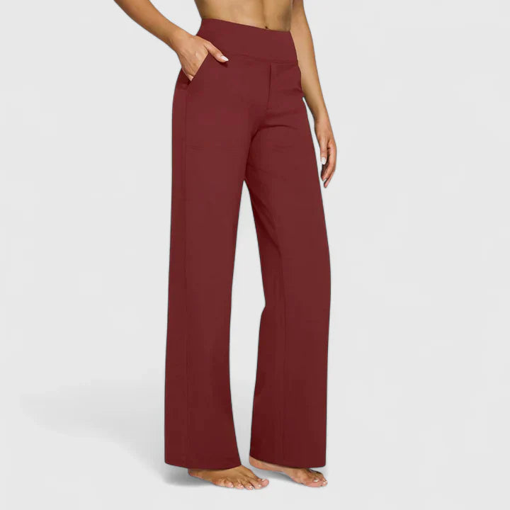 Pantalon de détente femme élastique confortable