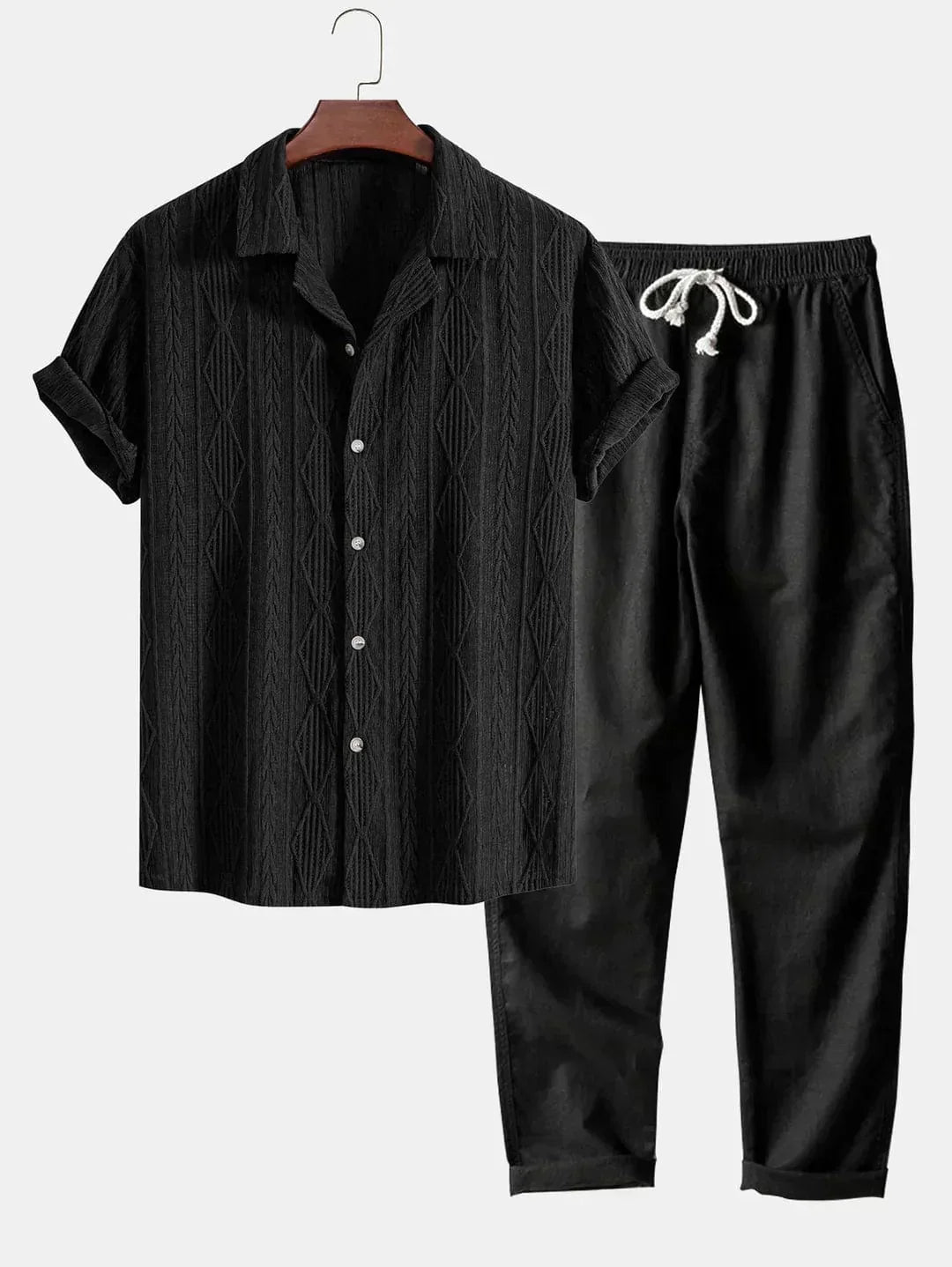 Costume Homme Été Léger | Ensemble 2 Pièces en Coton Doux