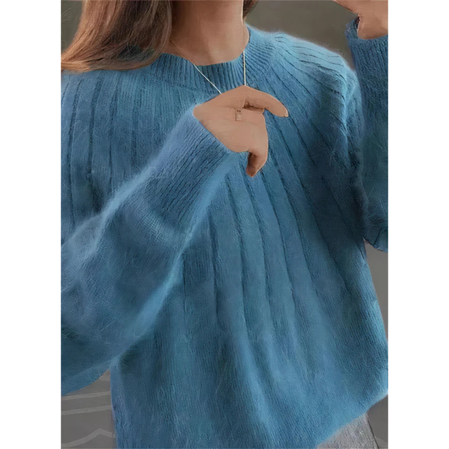 Pull Femme Tricoté Doux et Confortable