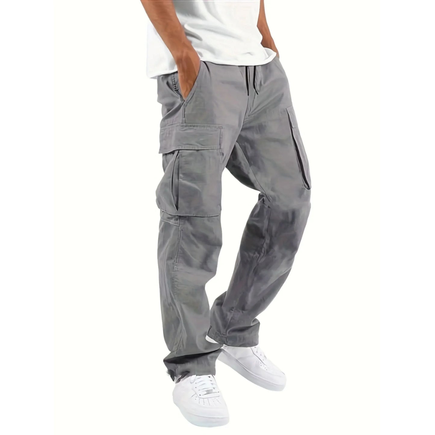 Pantalon Homme Confort - Cargo Large et Relâché