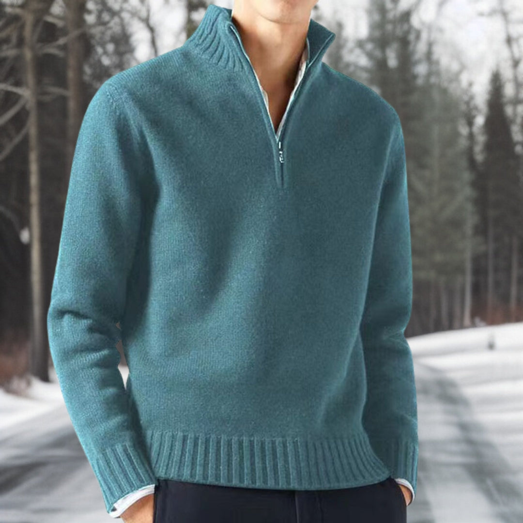 Pull Homme Doux et Chaud en Laine Mélangée