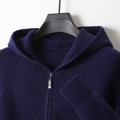 Pull Capuche Homme Grande Taille Doux et Chaud