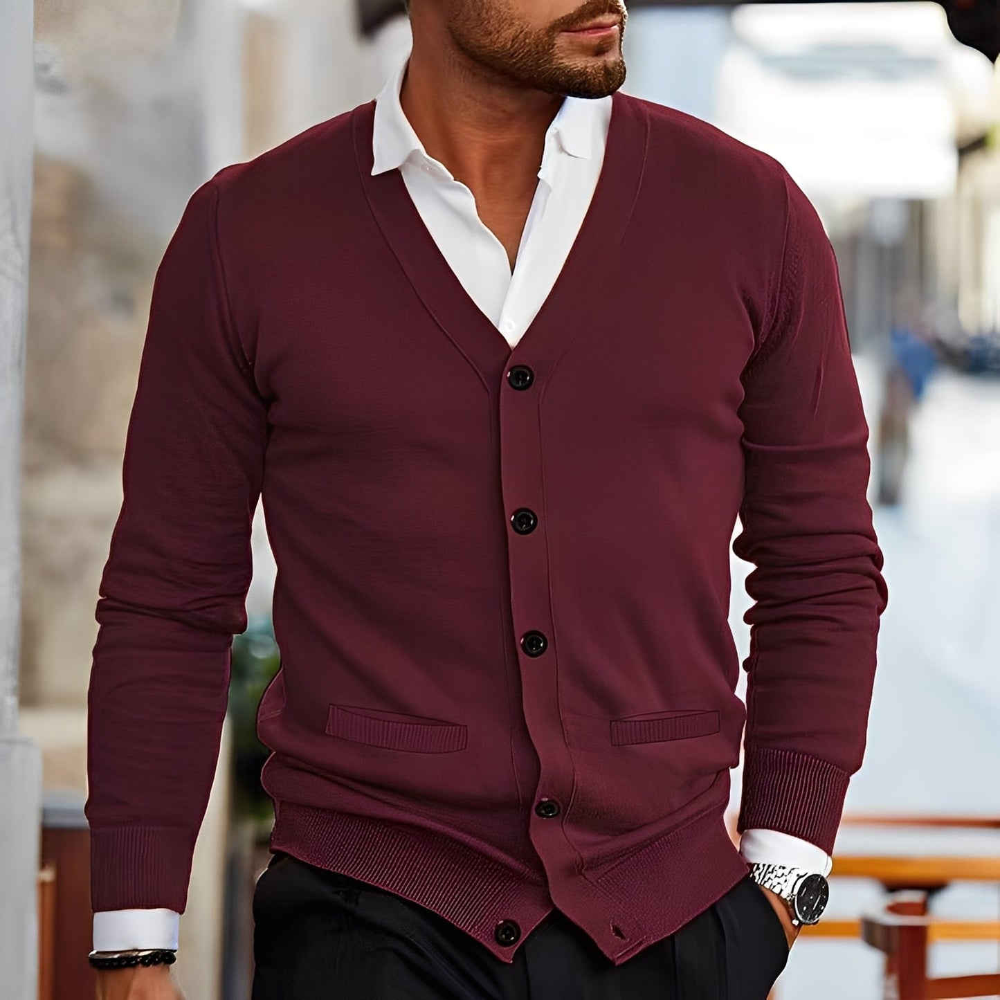 Gilet Homme Classique et Élégant pour Tous les Jours