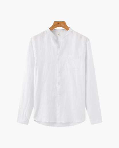 Chemise Homme Léger Lin Coton Été