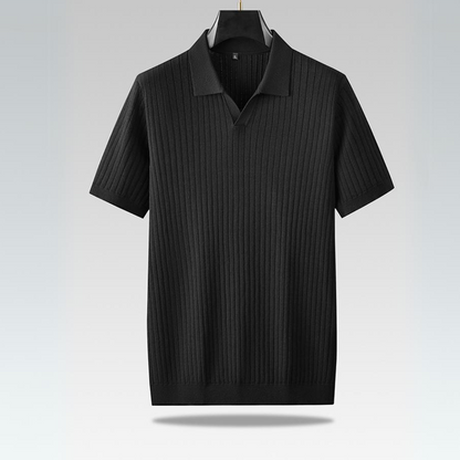 Chemise Polo Homme Côte d'Azur Style Marin