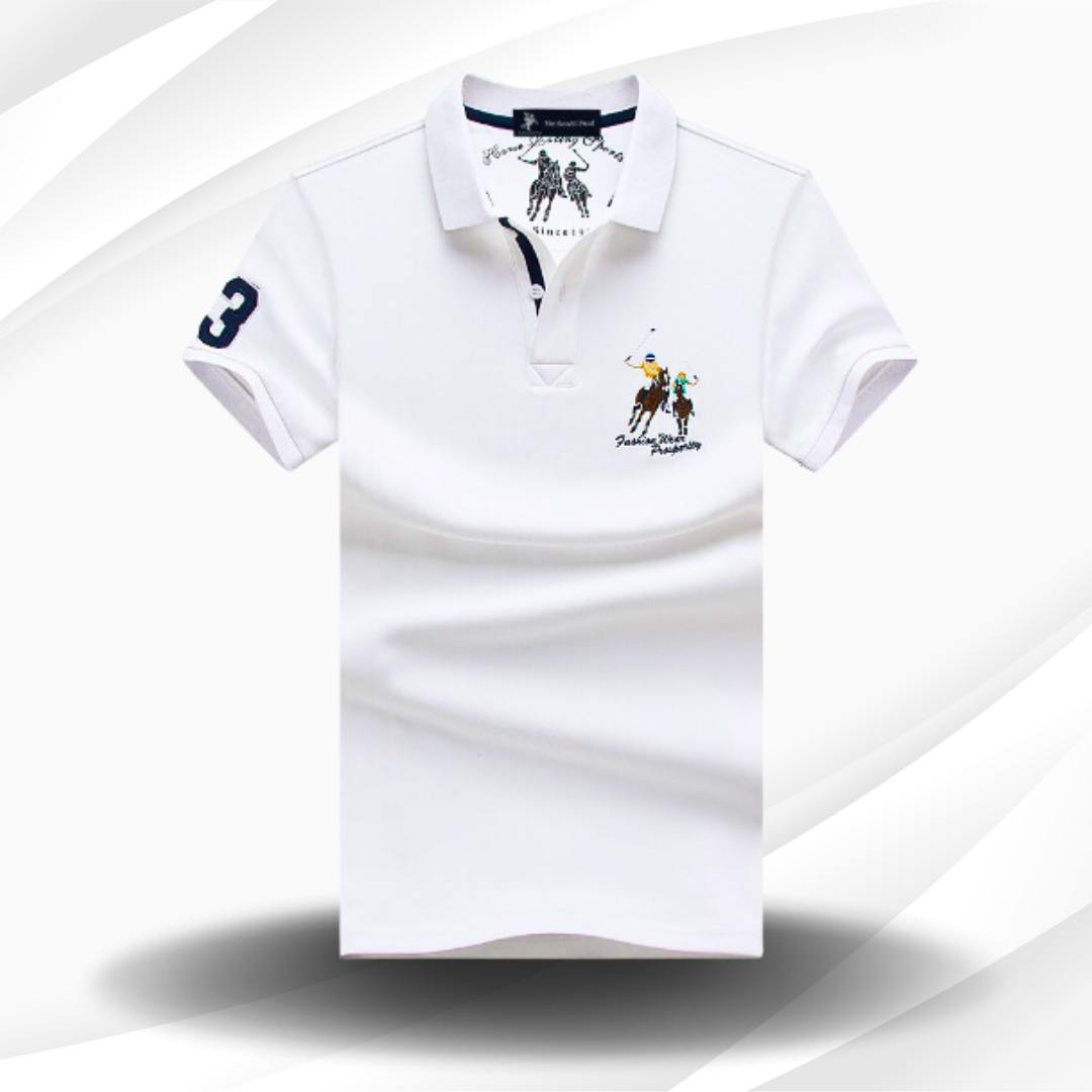 Polo Homme Designer Classique et Élégant