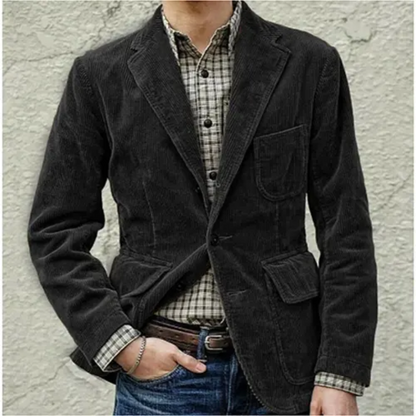 Blazer Homme Classique Manches Longues Moderne