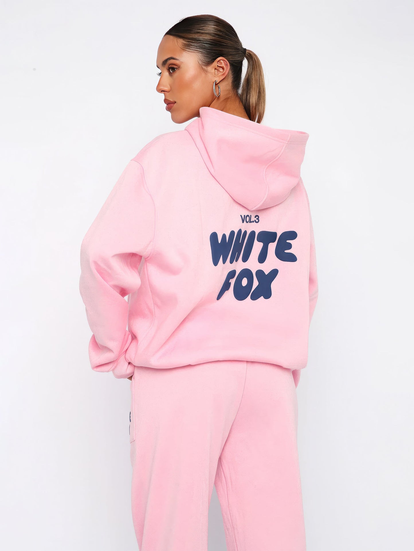 Ensemble Jogging Femme Coton Oversize Sweat à Capuche Pantalon