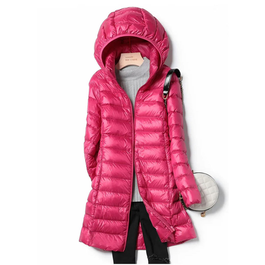 Parka Femmes Longue et Élégante pour Hiver
