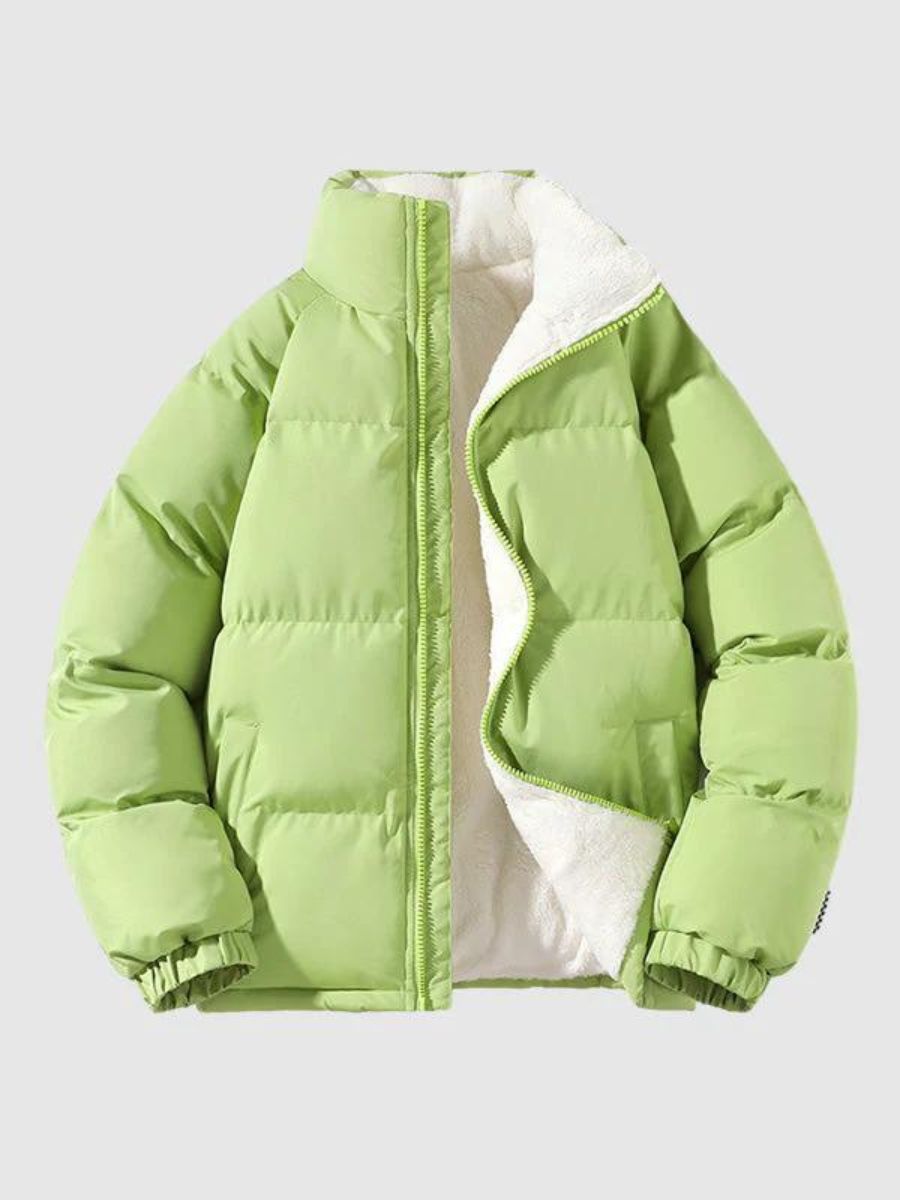 Doudoune Homme Hiver Longue avec Capuchon et Fermeture Éclair - PanierRoyale