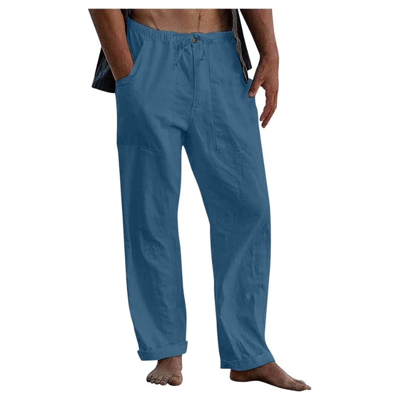 Pantalon de sport larges et confortables avec poches latérales