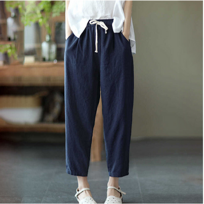 Pantalon Jeans Femme Décontracté et Confortable