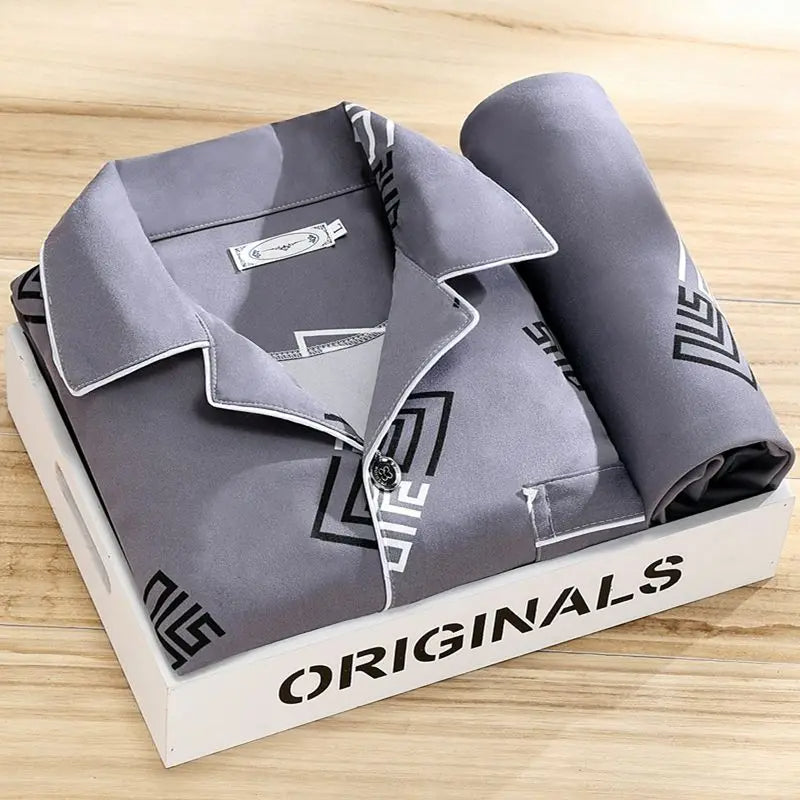 Pyjama Homme en Coton Doux et Confortable