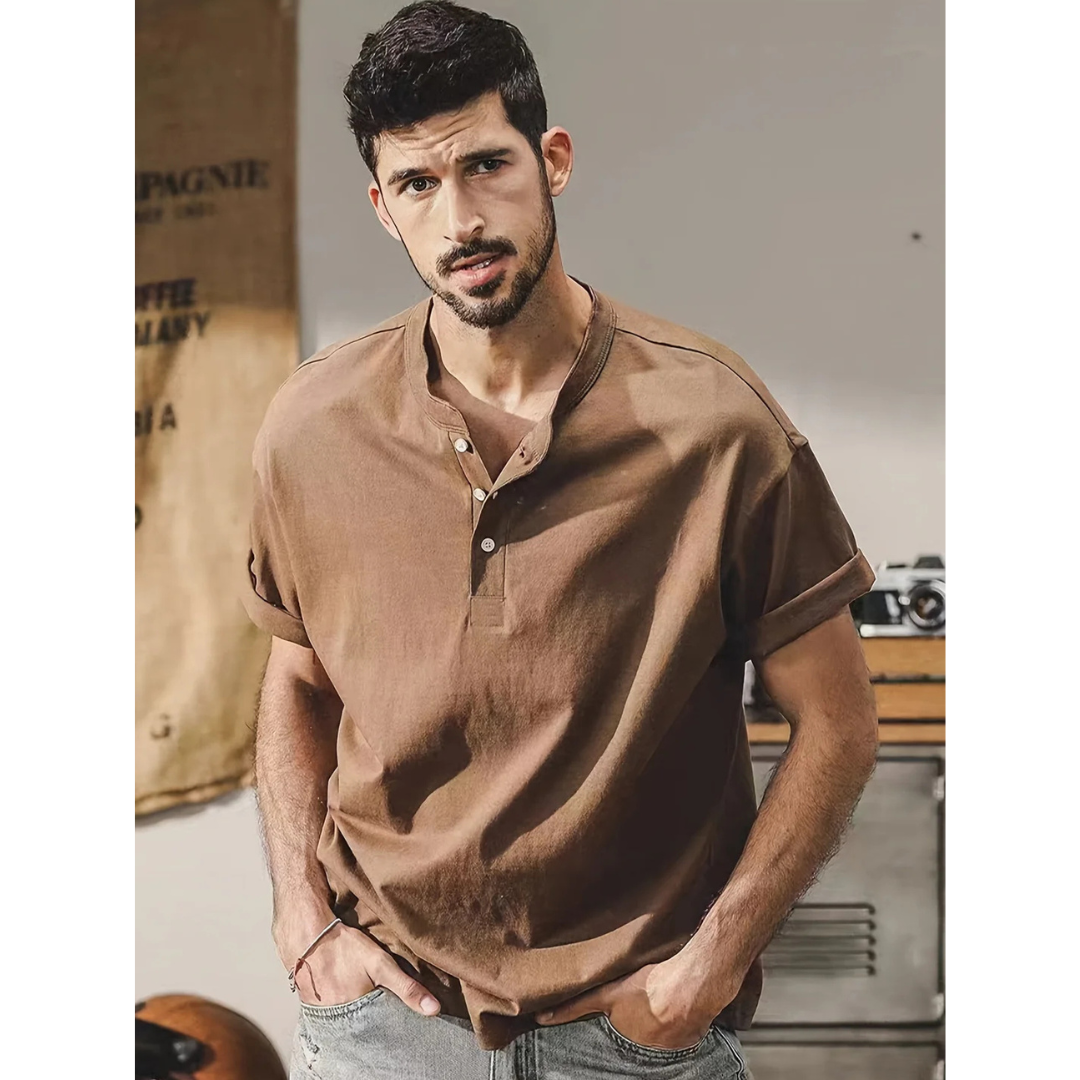 T-Shirt Homme Décontracté Manches Courtes - PanierRoyale