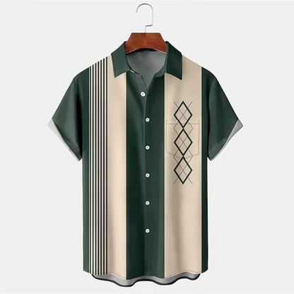 Chemise Homme Décontractée Style Chic