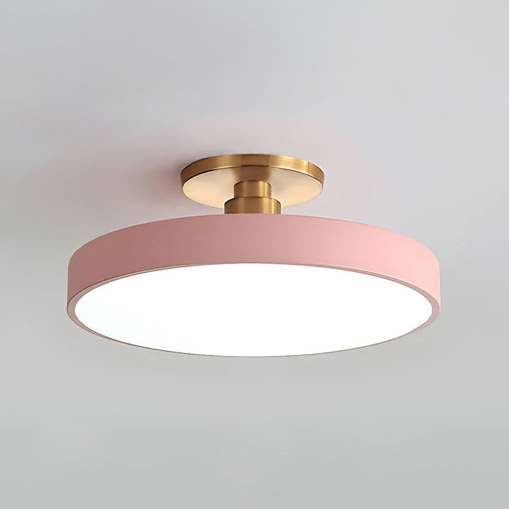 Lampe Plafond LED Or Moderne Élégante