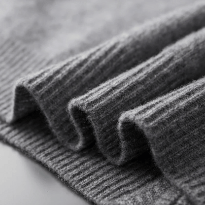 Veste Zippée En Cachemire Pour Homme Pour L'hiver | Manches Longues