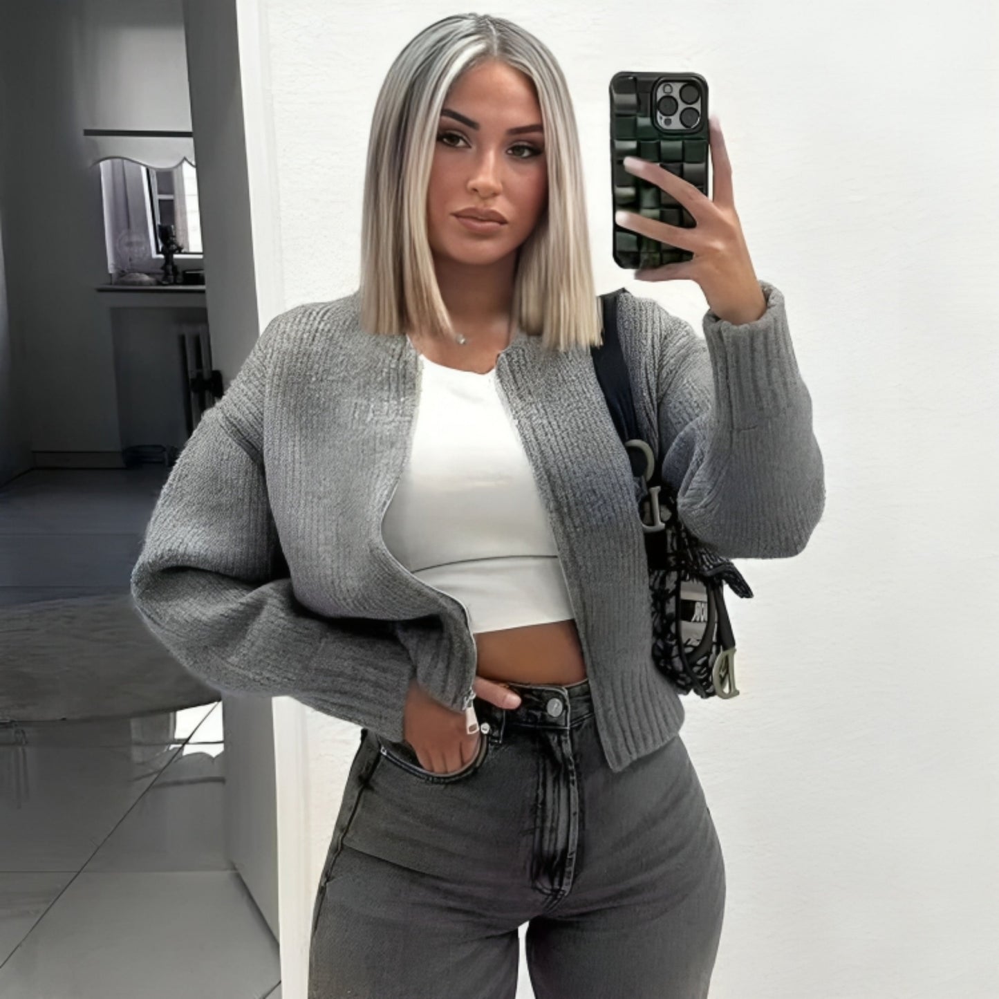 Gilet Féminin Court et Chic