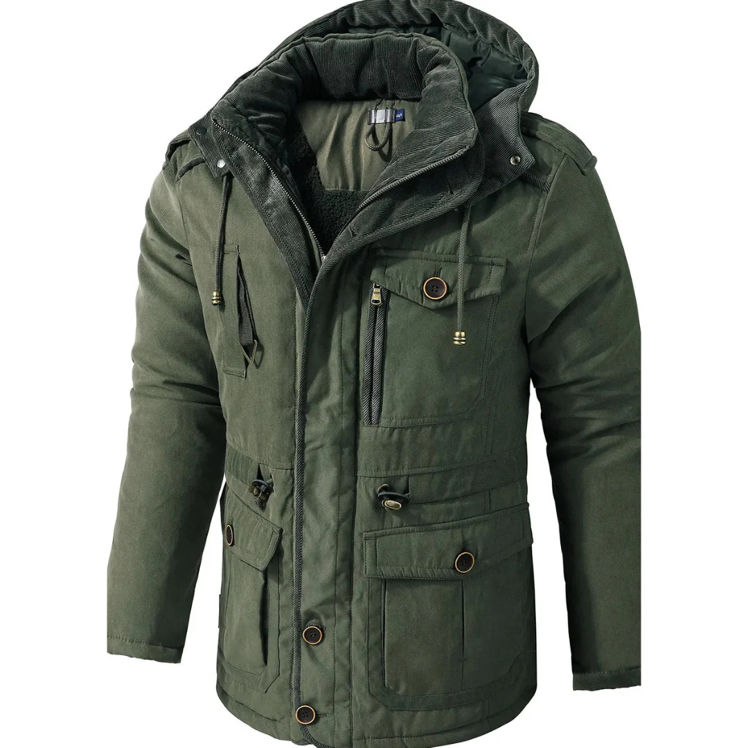 Veste Hiver Homme Polaire Chaude et Stylique